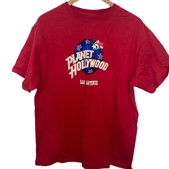 Planet Hollywood - San Antonio graphic t-shirt - vintage - Picture 1 of 5